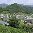 天龍村の農村風景