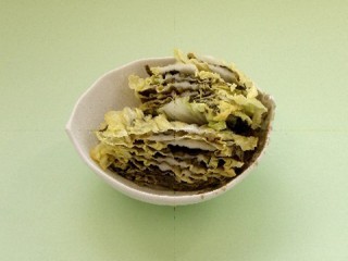 白菜とスンキのかさね漬