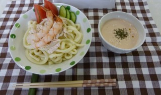 冷製トマトのクリームスープつけめん