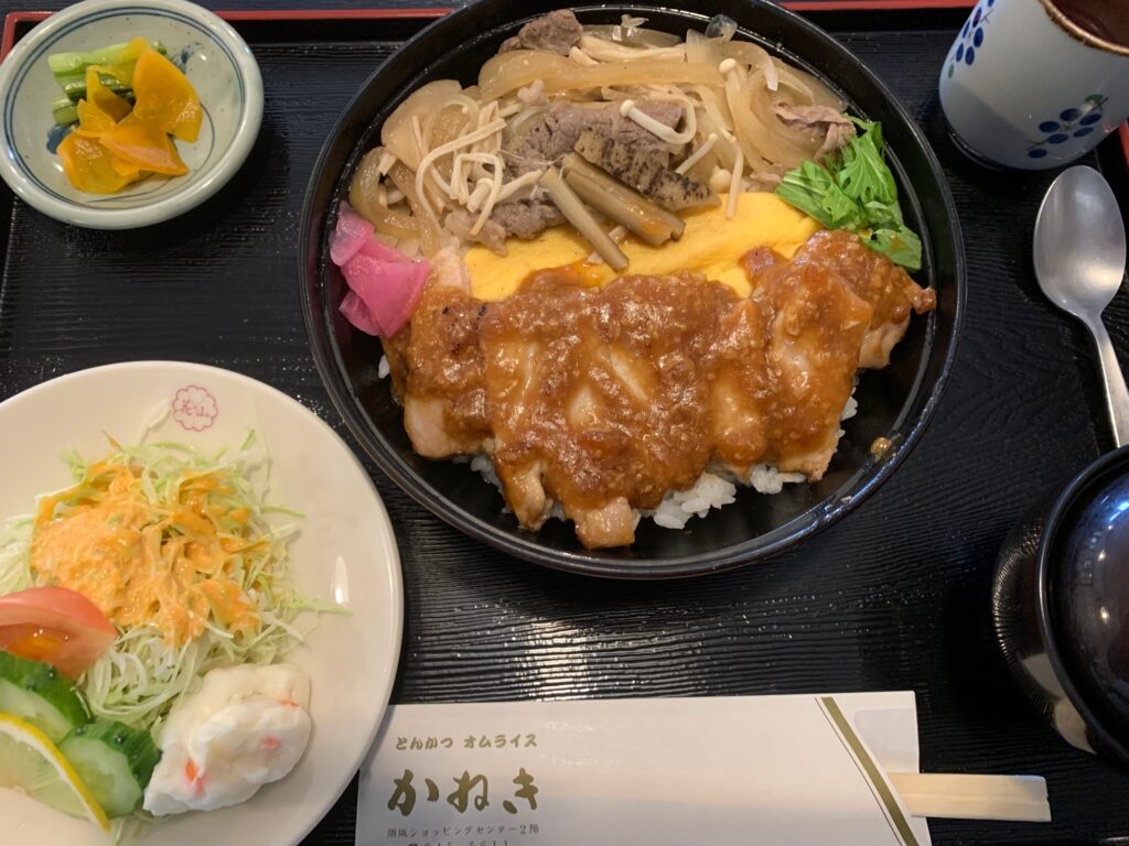 信州須坂みそすき丼