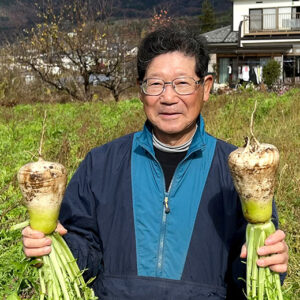 辛味の奥に甘さがある「ねずみ大根」。味の秘密は寒さにあり